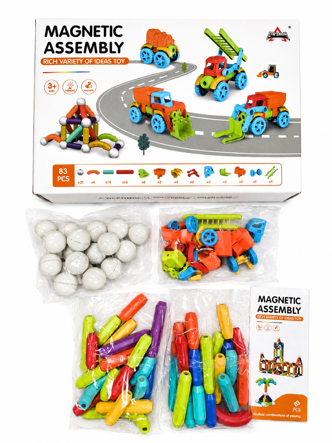 Magnetic Building Blocks